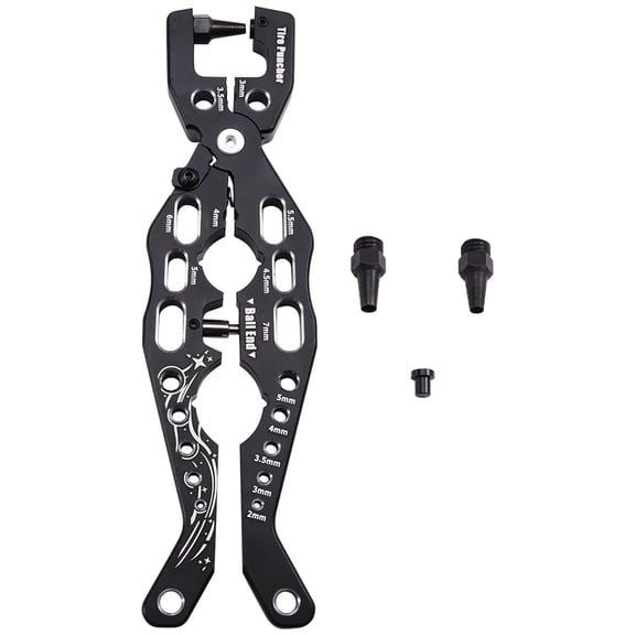 Osfvolr RC Car Universal Shock Pliers Shock Shaft Ball End Multi-Function Pliers Repair Assembly Clamp Tools for 1/10 1/8 RC Car
