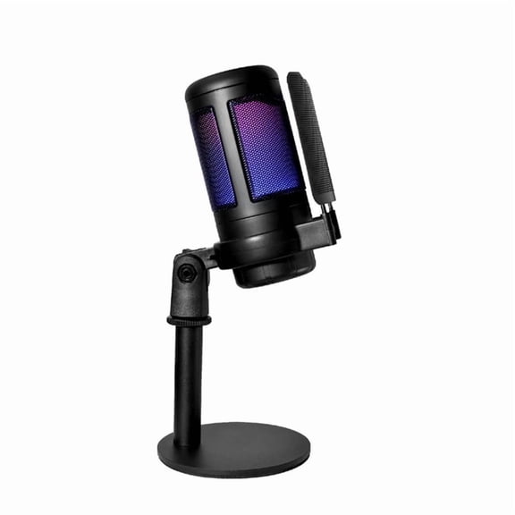 Osfvolr RGB Gaming Microphone Professional Dynamic Mic for Studio Broadcast Voice Computer Gamer Livestreaming Mic