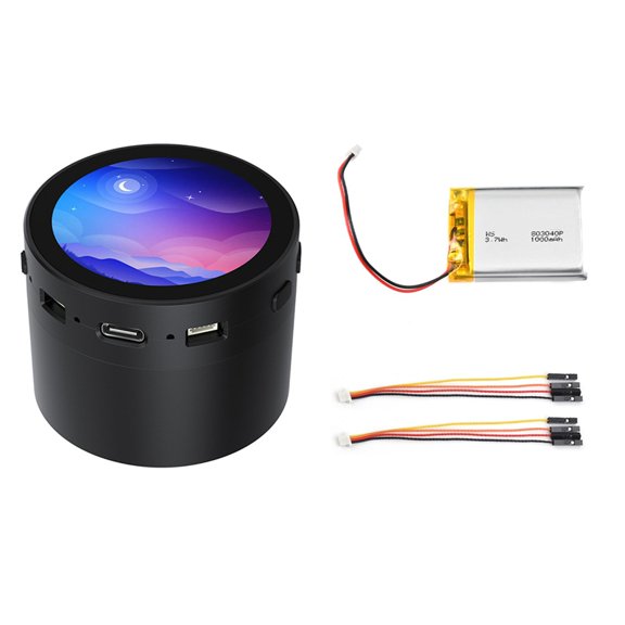 Osfvolr RP2350 Round LCD Development Board 1.85 Inch 360x360 Support IoT Display Module for DIY Smart Projects C