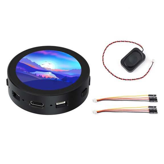 Osfvolr RP2350-Touch-LCD-1.85-Inch Round LCD Screen Development Board 360x360 Resolution 65K Color Dual-Core