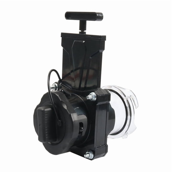 Osfvolr RV Sewer Gate Valve, Shut Off Valve with Leak-Proof Cap, Twist-on Sewer Hose Valve, Fit for 3" Drain Pipe RV Accessories