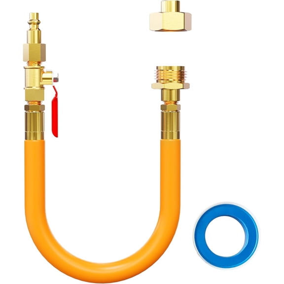 Osfvolr RV Winterizing Kit for Campers Boat Travel Trailer Sprinkler Blowout Adapter Winterize Sprinkler Systems