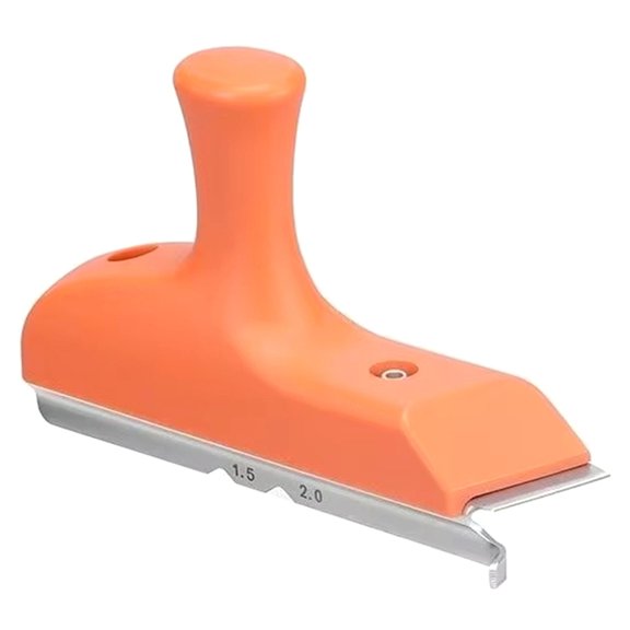 Osfvolr Right Angle/Arc Universal Trimming Woodworking Edge Deburring Scraper Wood Board Mini Chamferer Tools