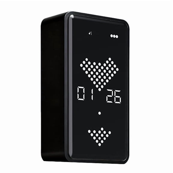 Osfvolr Sand Timer Digital Hourglass Timer, Rechargeable Magnetic Visual Timer Adjustable Volume for Classroom, Cooking, Fitness
