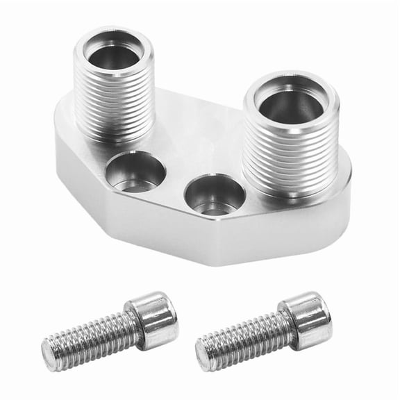 Osfvolr Silver AC Compressor Adapter Fitting Kit for A/C Quick Coupling AC Compressor Connector