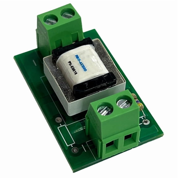 Osfvolr Single Channel Audio Isolator Alloy Transformer Current Acoustic Noise Eliminator Transformer Isolation Cow 1 Channel