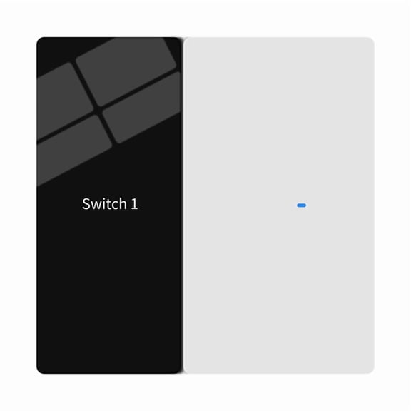 Osfvolr Smart Lighting Switch with Display Voice Control ZigBee Smart Life APP Smart Home Product AC100-240V 86x86mm