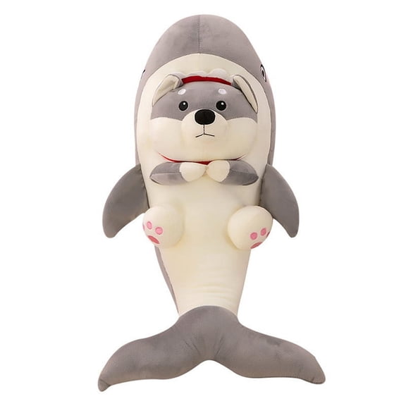 Osfvolr Soft Sharkdog Plush Toy Cute Plushie Hugging Doll Plush Pillow Sharkdog Stuffed Animal