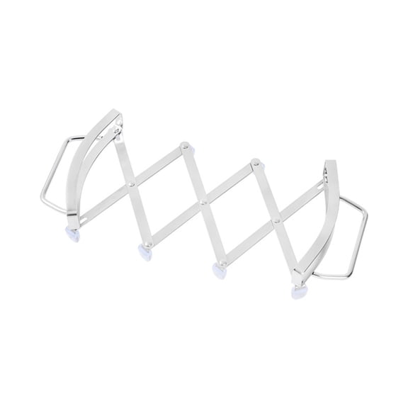 Osfvolr Stainless Steel Expanding Pot Holder Mat Heat Trivet NonSlip Expanding Design for Multiple Pans Easy Clean