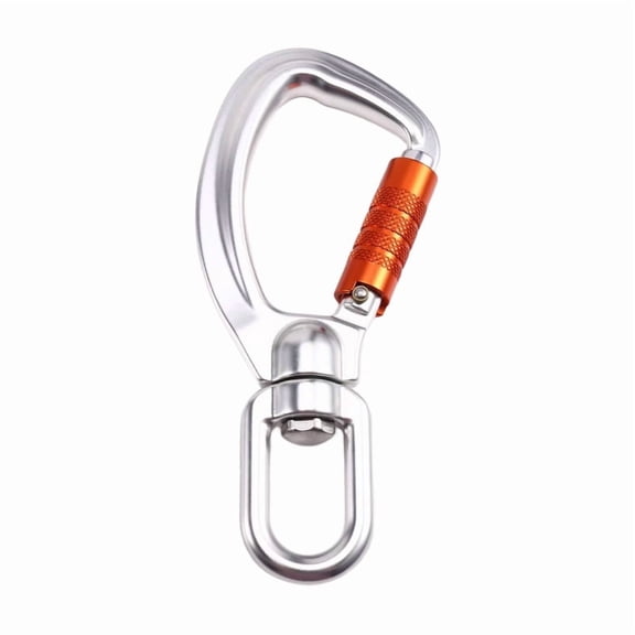 Osfvolr Swivel Triple Lock Locking Climbing Carabiners for Rappelling, Climbing, Ropes