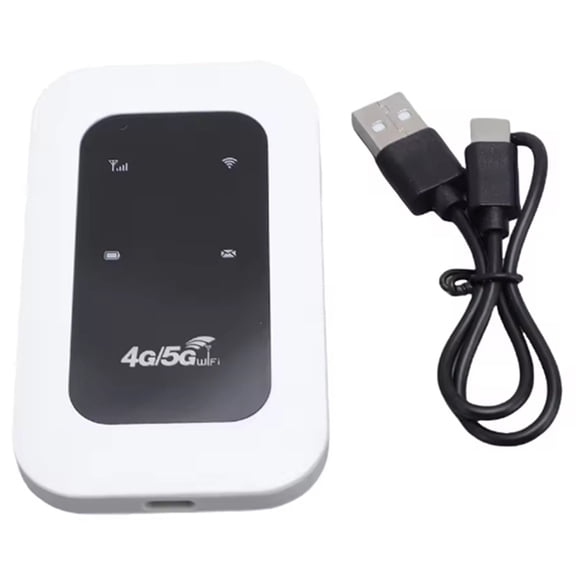 Osfvolr Travel 4G WiFi Mobile Hotspot Wide Compatibility Portable 4G WiFi Hotspot Device 300Mbps Long Battery Life for Campervan