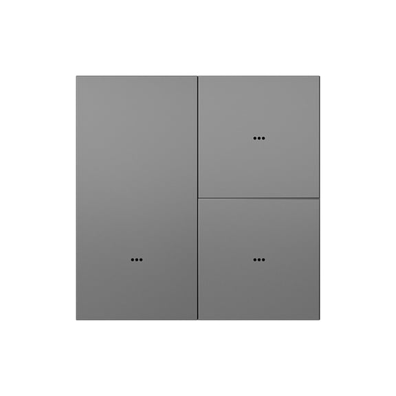 Osfvolr Tuya Zigbee Smart Wall Light Switch Aluminum Alloy Panel Push Button 1 2 3 4 Gangs App Voice Remote Control 3