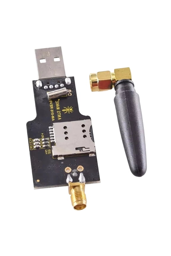 USB to GSM Module Quad-Band GSM GPRS SIM800 SIM800C Module for Wireless Bluetooth-Compatible SMS Messaging with Antenna