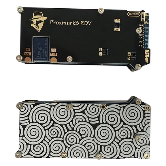 Osfvolr Upgraded 512K Proxmark3 RDV2 Memory NFC RFID Cloner Reader PM3 DEV Proxmark 3 Kit IC ID M1 Card Reader Writer