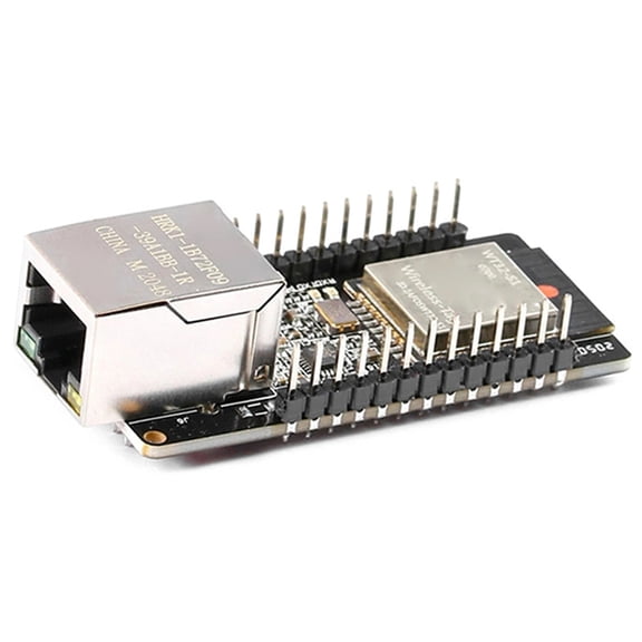 Osfvolr WT32-ETH01 Bluetooth-Compatible Ethernet Module Network Combo Gateway WiFi Embed, Pass-Through Wireless Module