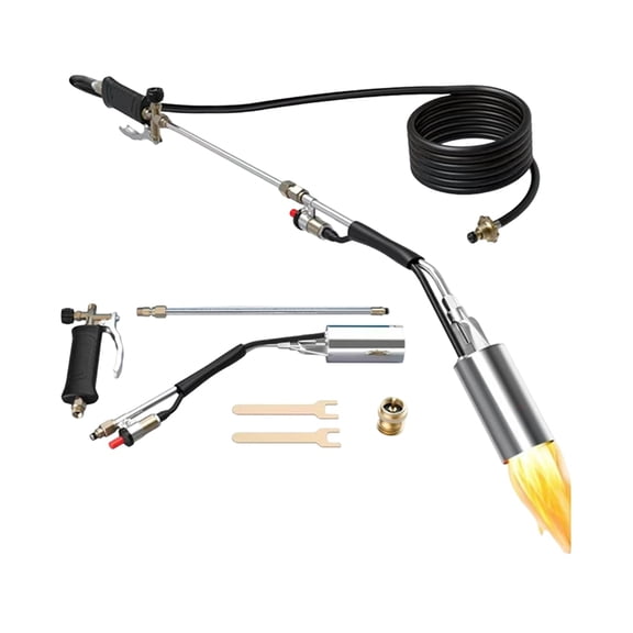 Osfvolr Weed Torch, Propane Torch Weed Burner ,Blow Torch for Weed, Flamethrower for Weeding, Roof Asphalt, Melting Snow