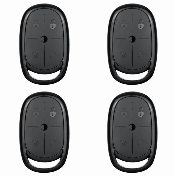 Osfvolr Wireless Copy Remote Controller 433mhz Universal Remote Control Duplicator Clone Cloning Code for Garage Door Gate 4PCS