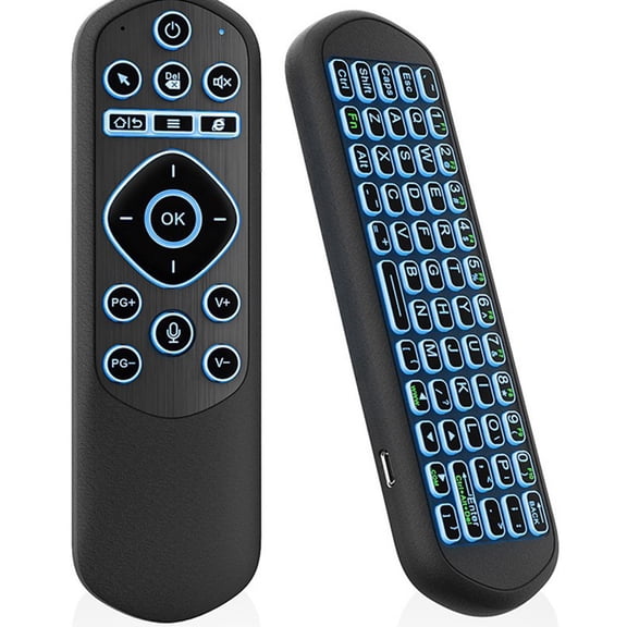 Osfvolr Wireless Remote Control RGB Voice Air Mouse 2.4G BT Mini Keyboard Rechargeable IR Learning for Smart TV Android TV Box