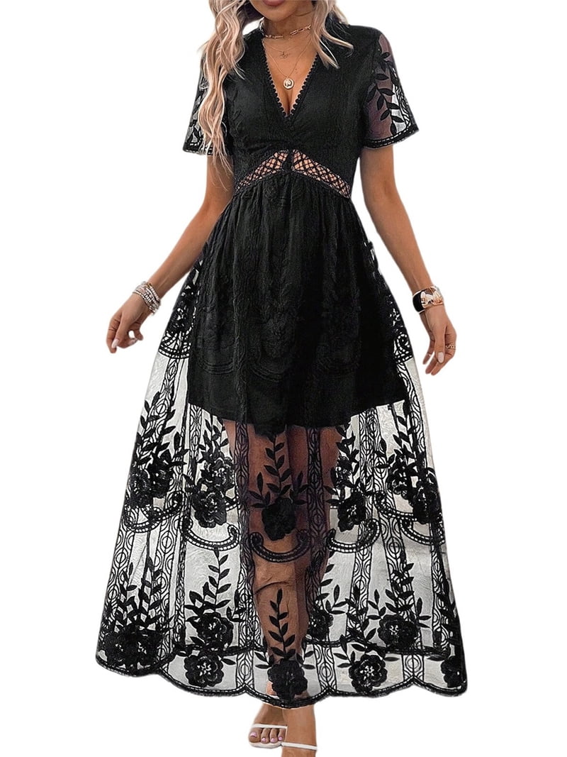 women's smocked midi dress STRIPED SMOCKED MIDI DRESS
