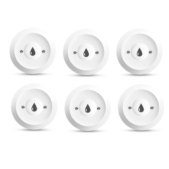 Osfvolr Zigbee Water Detector Sensor Tuya Flood Leak Detector App Controller Monltoring for Kitchen Bathroom IP66 Waterproof