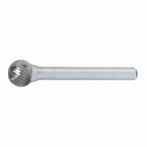 Osg Carbide Bur,Ball Shape,1/2 in. 908-5000