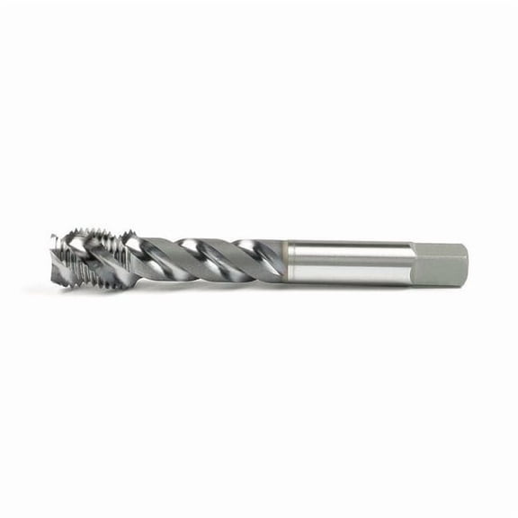 Spiral Flute Tap, #10-24, Modified Bottoming, UNC, 3 Flutes, TiCN 2913408