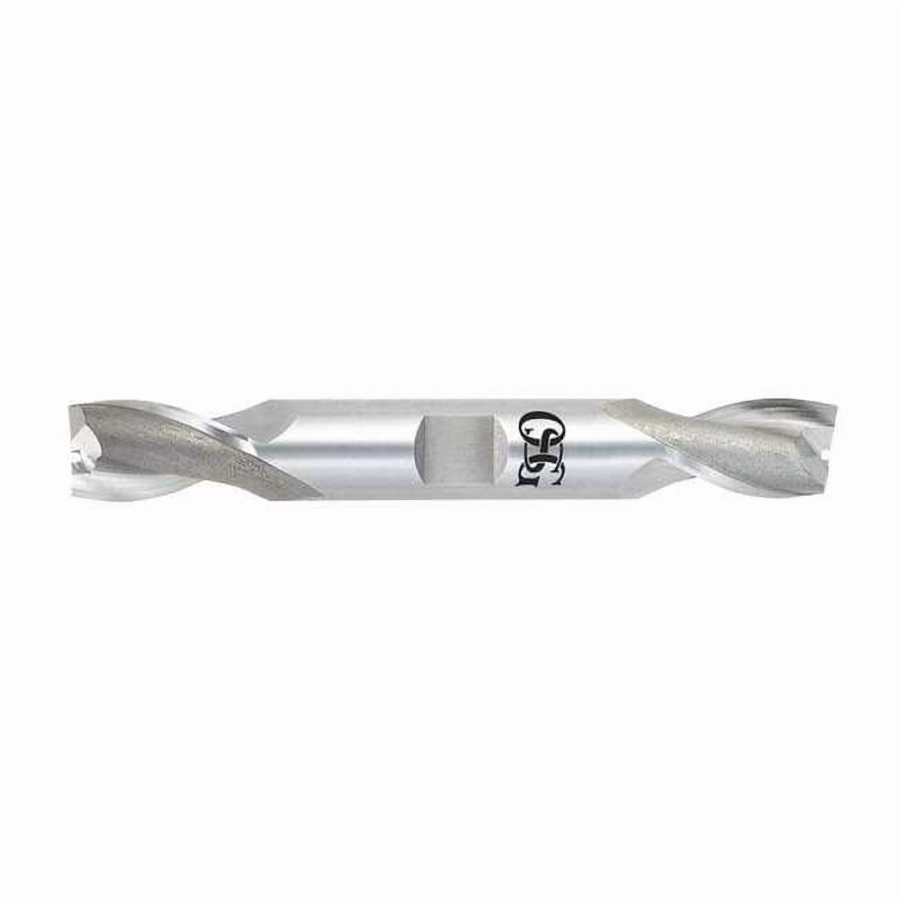 Osg HSS End Mill,8.00mm dia.,9/16in.Cut L 5820600