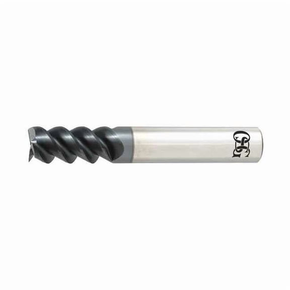 Osg Carbide End Mill,1/4 in. dia.,3/4 in Cut HP460-2500