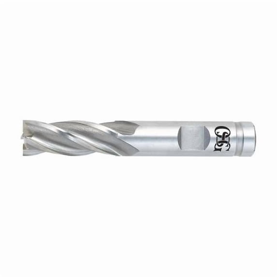 Osg HSS End Mill,5.0mm9/16in.Cut L 5810300