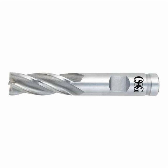Osg End Mill,Co,TiN,5/16,4 FL,SGL Sq End,CC 5410405