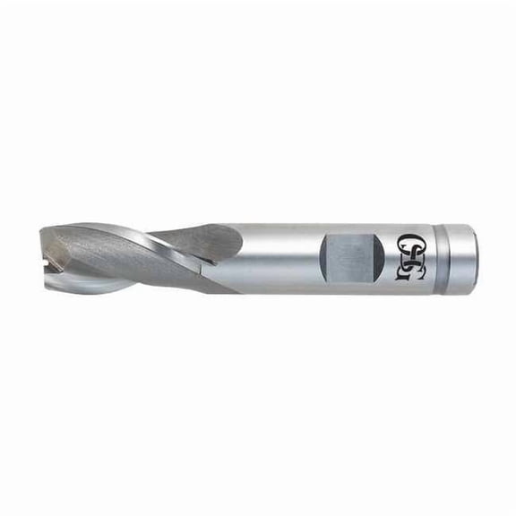 Osg HSS End Mill,7.0mm9/16in.Cut L 5800500