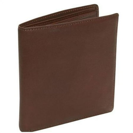 Osgoode Marley Brown Hipster 12 Pocket Bifold Wallet