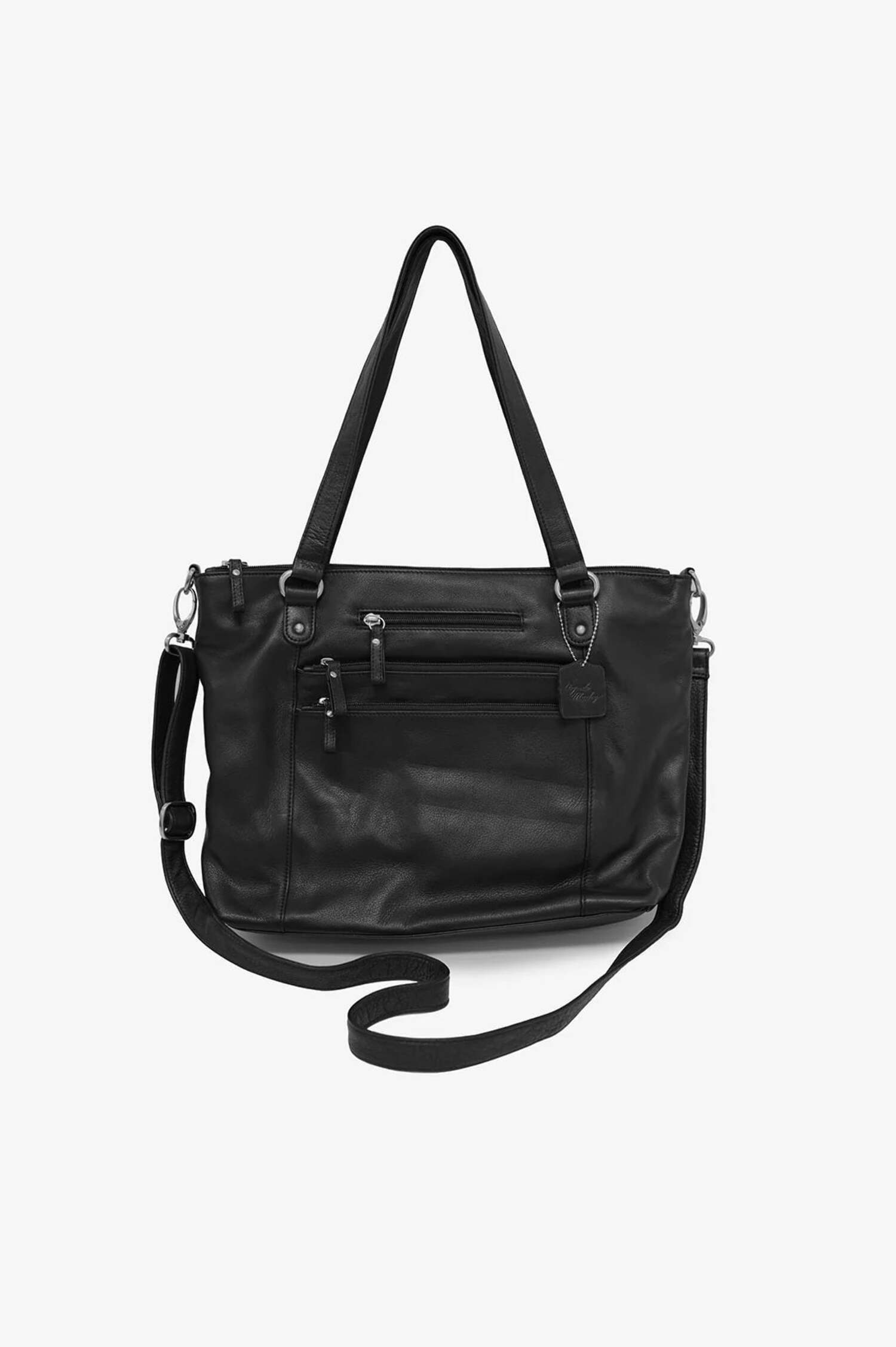 Osgoode Marley Daphne Triple Entry Leather Tote 7006 - Walmart.com