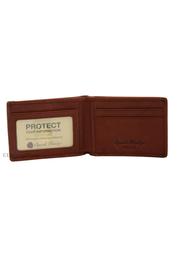 Ultra Mini RFID Wallet Brandy Y101