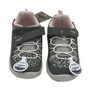 Osh Kosh B'Gosh Girl's Color Block Cycla Everplay Sneakers (Grey, 10 Toddler)