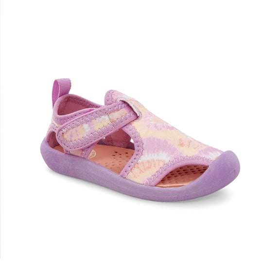 OshKosh B'Gosh girls Os22p06b Water Shoe, Pastel Tie Dye, 9 Toddler US