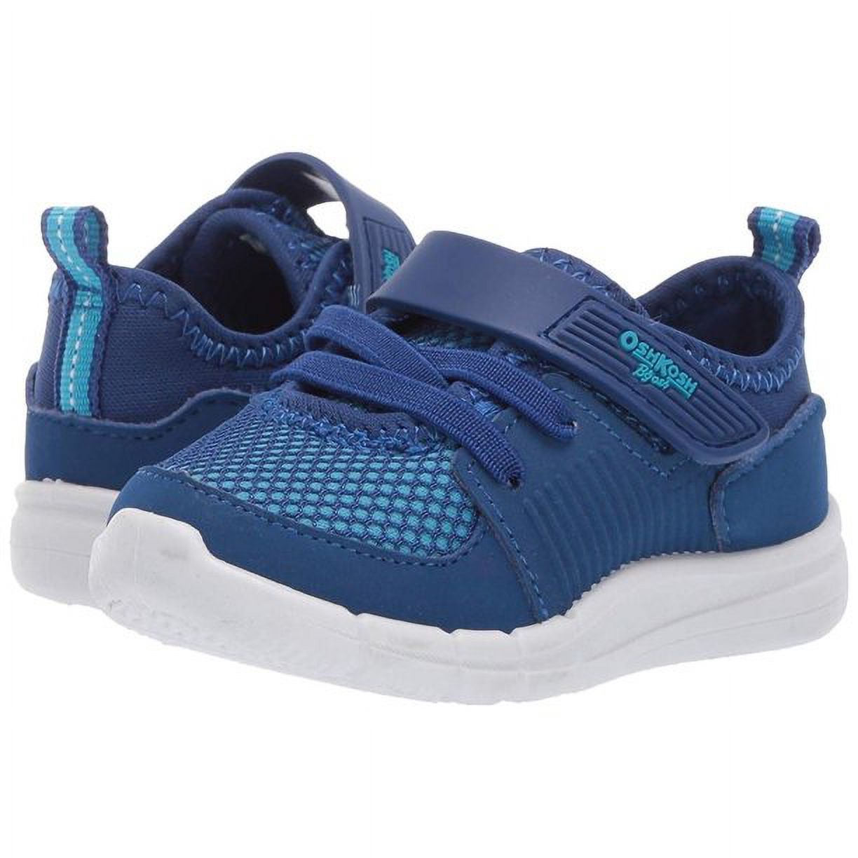 OshKosh B'gosh Toddler Boys' Comfortable Rock Athletic Sneaker ,Blue