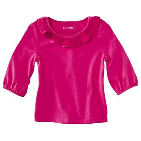 OshKosh Infant and Toddler Girls Pink Flower Shirt 3T