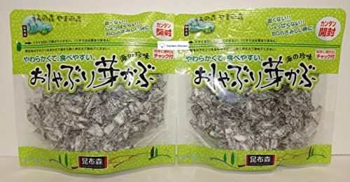 Mekabu　Wakame　Bags)　95G　3.3Oz　Seaweed　Prepared　Oshaburi　(Two