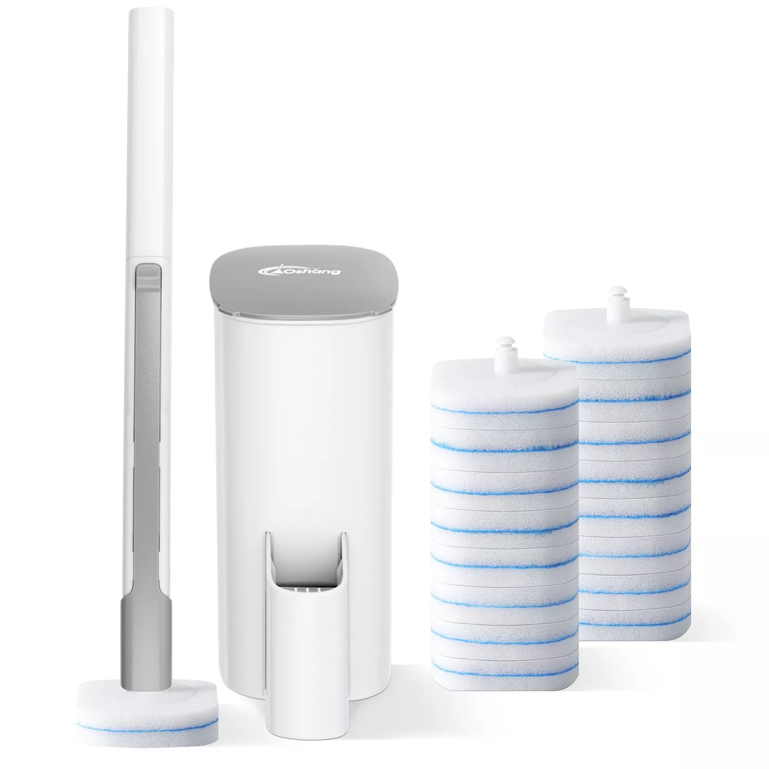 Oshang Disposable Toilet Brush - Toilet Bowl Wand, Toilet Bowl Cleaner