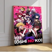 Oshi no Ko Anime Poster Aesthetic, Ai Hoshino Idol Wall Art, Oshi no Ko Poster, Anime Girl Poster, Manga Print, Anime Room Decor Gift Unframed Size 24x36 GooGate