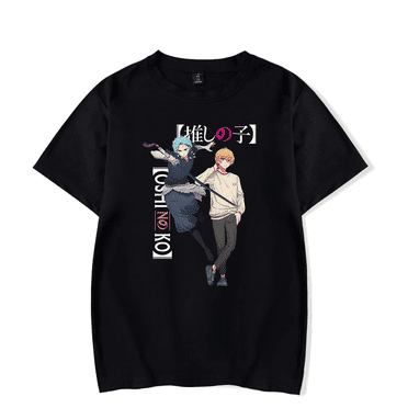 Oshi no Ko Season 2 T-shirt Hoshino Akua Cosplay Merch Summer T-shirt Men's and Women's New Harajuku Short Sleeve Anime Shirt