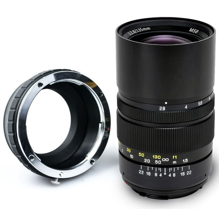Oshiro 135mm LD UNC AL Full Frame Telephoto Lens for Olympus