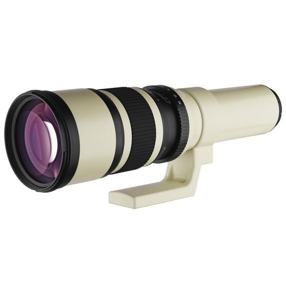 Oshiro 500mm f/6.3 LD UNC AL Super Telephoto Lens for Fuji X-Pro2, X-Pro1, X-T10, X-E2S, X-T1, X-E2, X-E1, X-M1, X-A2, and X-A1 FX Mirrorless Digital Cameras