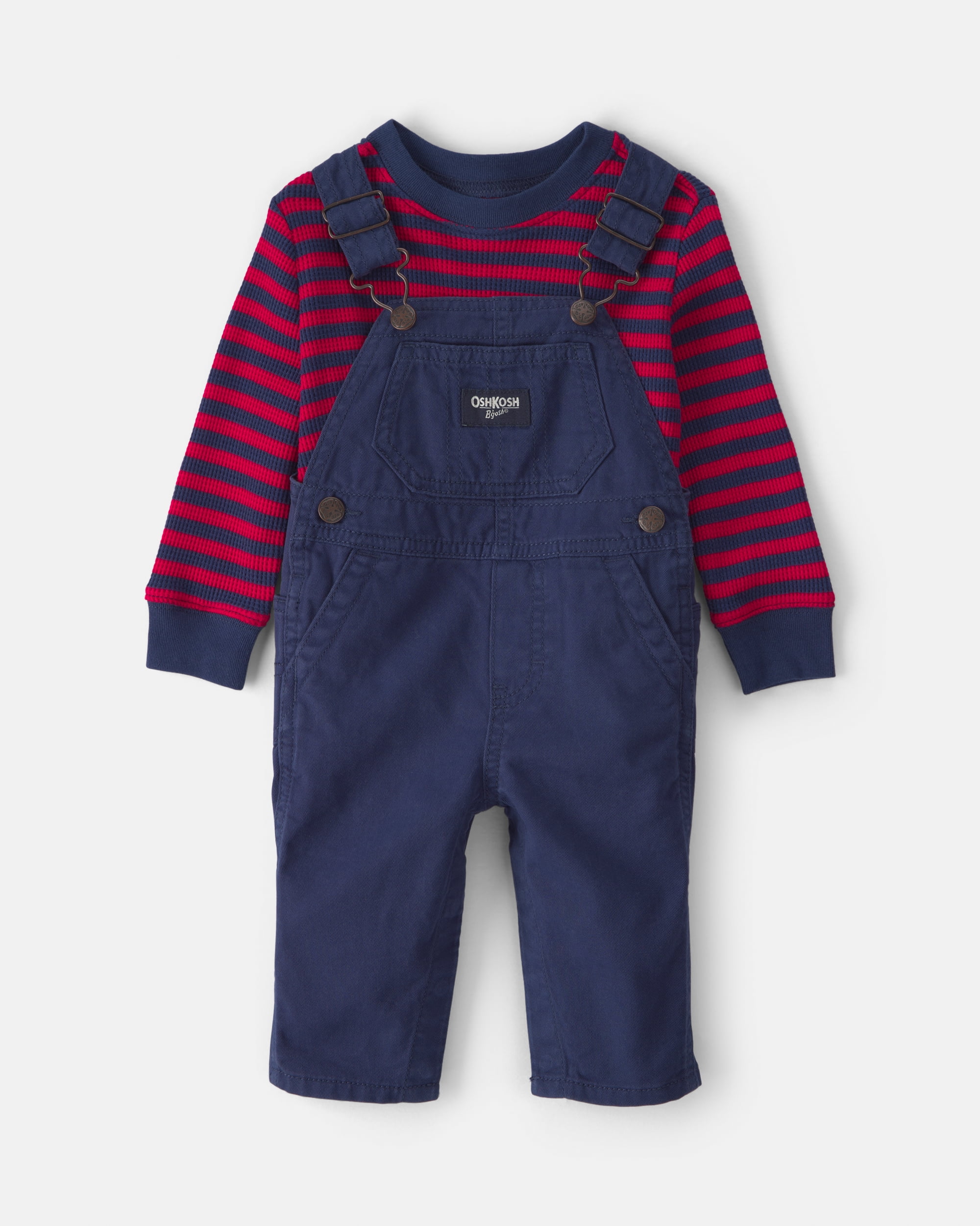 Oshkosh B'gosh Baby Overall and Top Set, 2-Piece, Sizes 3 Months - 24 Months