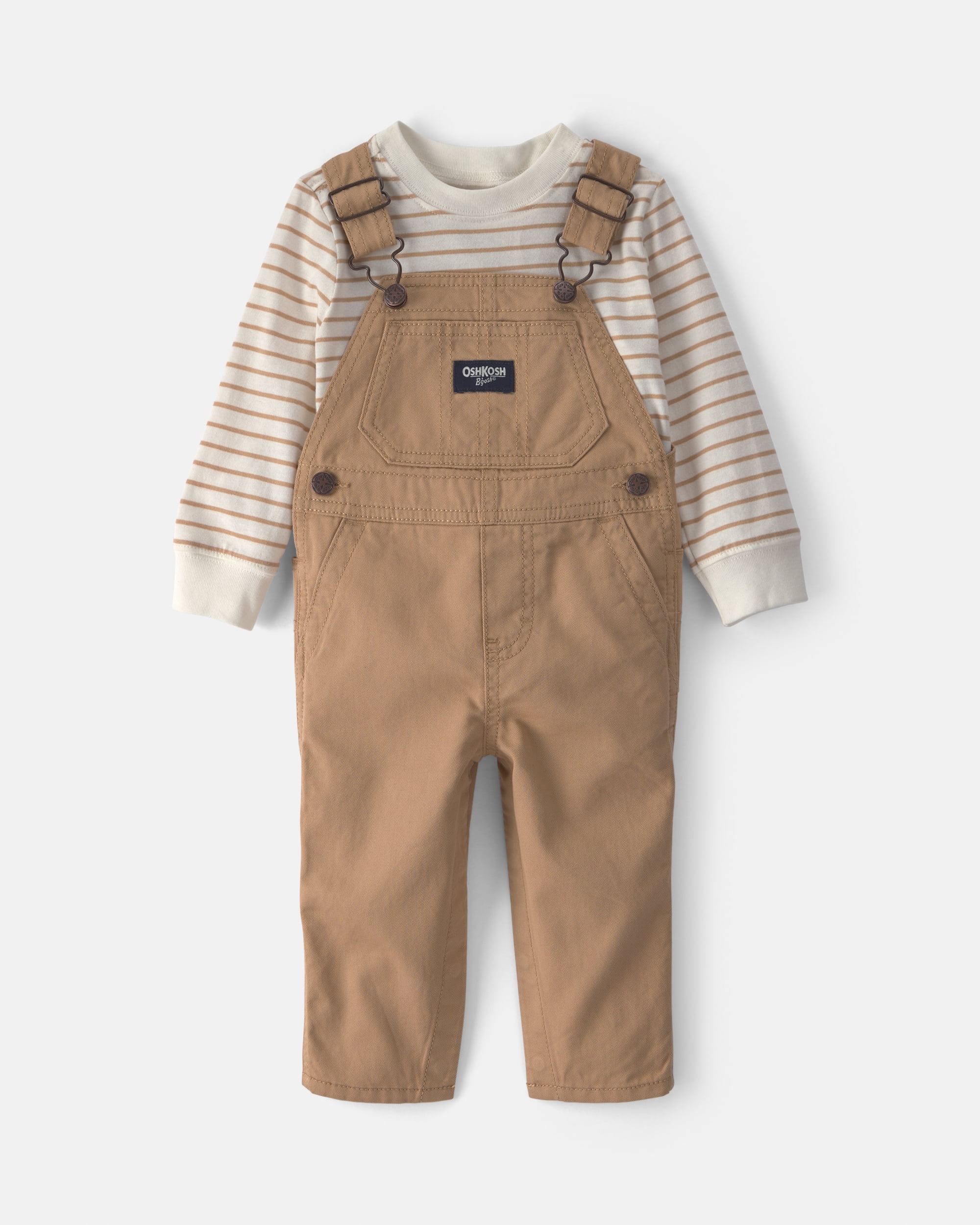 Oshkosh B'gosh Baby Overall and Top Set, 2-Piece, Sizes 3 Months - 24 Months