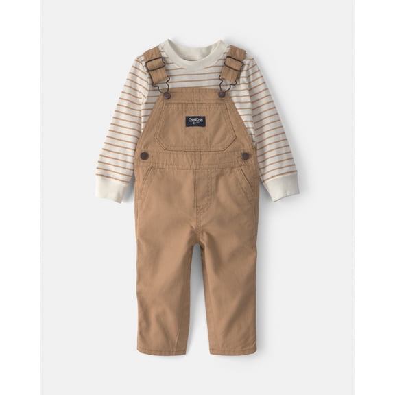 Oshkosh B'gosh Baby Overall and Top Set, 2-Piece, Sizes 3 Months - 24 Months