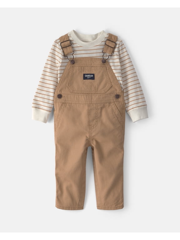 Baby Overall and Top Set, 2-Piece, Sizes 3 Months - 24 Months