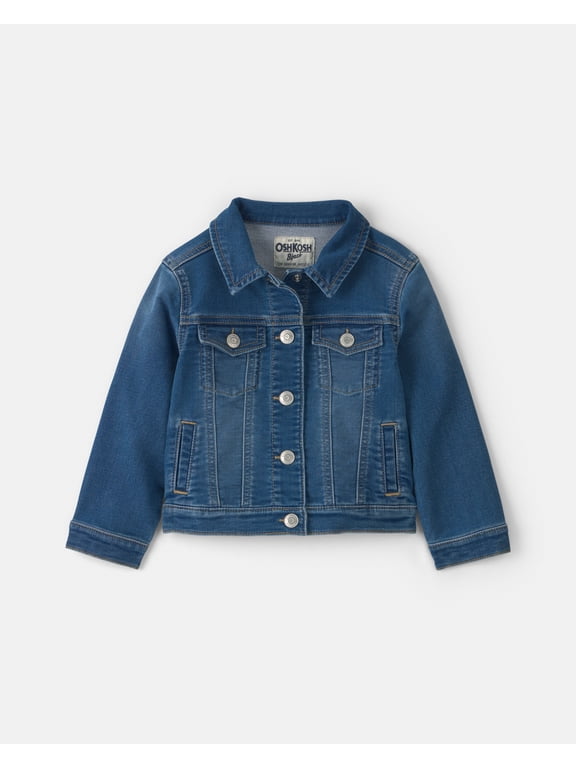 Toddler Girl Denim Jacket, One-Piece, Sizes 2T - 5T