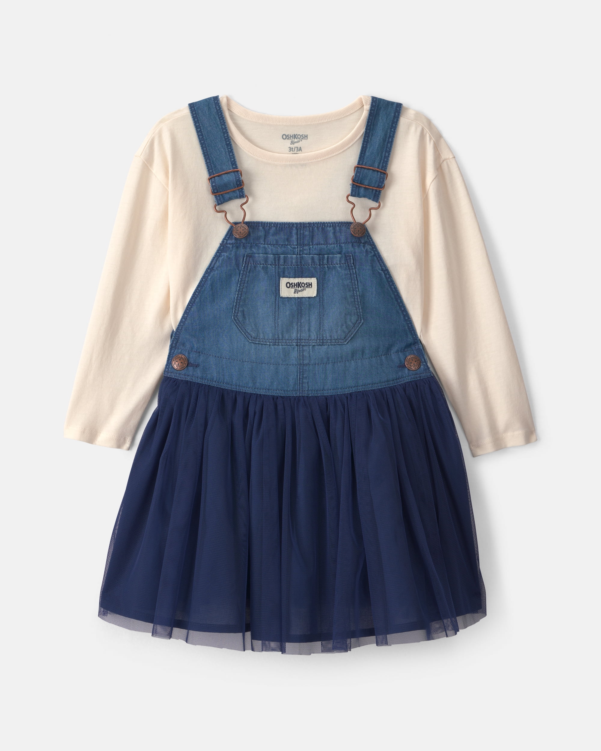 Oshkosh B'gosh Toddler Girl Skirtall and Top Outfit Set, 2-Piece, Sizes 2T - 5T